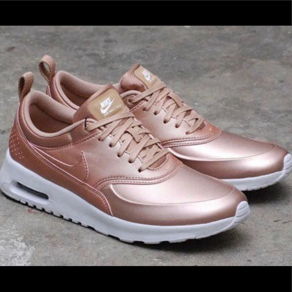Rose Gold Nike Air Max Thea (8.5)